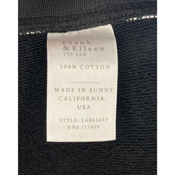 FRANK & EILEEN Sz L Large Black Eamon Patch Pocket Jogger Sweatpants Pants - Picture 5 of 11